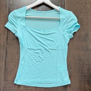 Light Blue Women's Top